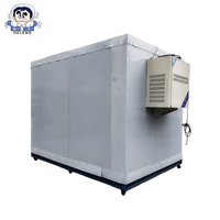 Cámara frigorífica portátil para soluciones de almacenamiento temporal de alimentos con instalación rápida y rendimiento de temperatura estable