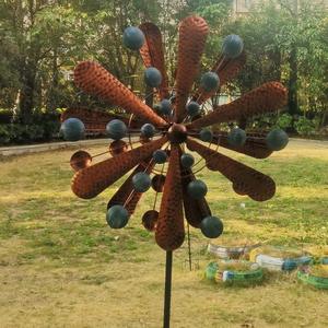 Koperen tuin chime custom metalen Grote <span class=keywords><strong>Wind</strong></span> Spinner - Product Image 4