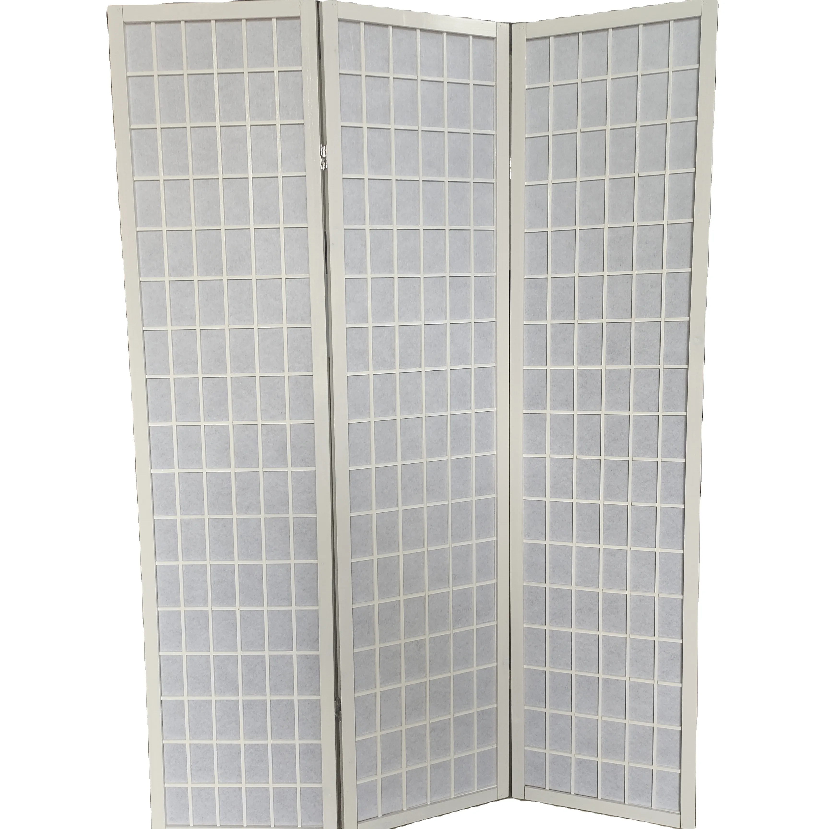 Wooden Decorative Screen Room Divider Movable Partition Wall hand made Floor Screen