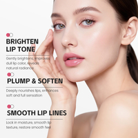 KORMESIC - Esencia Labial 3 en 1 con Aroma a Melocotón Mojito, 8 ml, Hidratación Profunda, Reduce las Líneas de los Labios, Ilumina el Color de los Labios