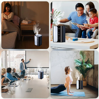 WIFI APP Contrôle Intelligent Stérilisation Diffuseur d'huiles essentielles 5L Humidificateur d'air ultrasonique silencieux de grande capacité