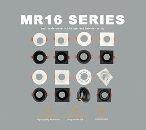 3cct <span class=keywords><strong>GU10</strong></span> projecteur LED cadres en aluminium MR16 <span class=keywords><strong>ampoule</strong></span> led lumière caméra logement downlight <span class=keywords><strong>gu10</strong></span> mr16 supports de lampe - Product Image 3
