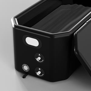 Baignoire gonflable inclinée AMBOHR pour 1 à 2 personnes, intérieur et extérieur, avec pompe à eau pour la natation - Product Image 4