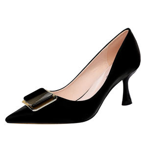 1266-7 di Alta-tacco alto bicchiere di vino con la bocca poco profonde punta in metallo fibbia della cintura professionale OL tacco alto delle <span class=keywords><strong>donne</strong></span> <span class=keywords><strong>scarpe</strong></span> da - Product Image 2