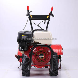 Agricultural Micro Tiller 196CC Four-stroke Drive Loosening Machine Rotavator Walking Tractor Mini Power <b>Cultivators</b> - Product Image 2