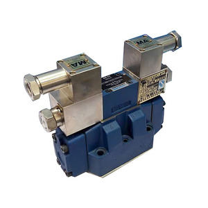 Vanne de commande directionnelle électro-hydraulique antidéflagrante Rexroth G4WEH, type pilote, inverseur, tailles de ports 10-32, 100-250 - Product Image 2