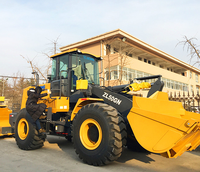 CE-Zertifizierter ZL50GN 5,5-Tonnen-Radlader mit Optionaler Greifzange und Hochhubkübel für Kohlelager- und Landwirtschaftsarbeiten