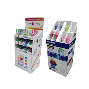 Support d'affichage en carton ondulé personnalisé pour présentoir de magasin, étagère de sol en papier, promotion de produits - Product Image 5