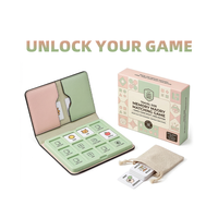 Cartes à Jouer en Carton Épais Finition Satinée Certifiées FSC, Format Slim pour Duo, Jeu de Voyage Portable Personnalisé