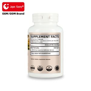 Extrait de palmier nain de haute qualité 450 mg, aide à soutenir la fonction de la prostate, complément de palmier nain, 250 capsules - Product Image 6