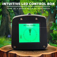 Tianxun Factory Price Measuring Instruments Underground Gold Metal Detector MD-1008A Detector De Metales Battery Unincluded