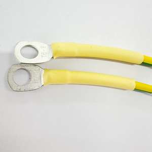 سلك تأريض نحاسي أصفر وأخضر ثنائي اللون للتطبيقات الكهروضوئية PTFE PVC مصمم خصيصًا للإلكترونيات - Product Image 4