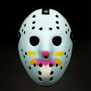 Dropshipping-Liste Halloween Cosplay Kostüm maske Kunststoff PVC Jason Voorhees Maske