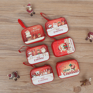 Vente en gros de cartes-cadeaux rectangulaires créatives pour enfants, thème Noël, avec porte-monnaie intégré - Product Image 1