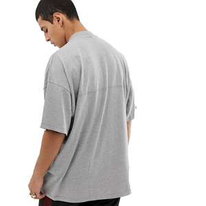 Lourds 100% Coton T-Shirt/T-Shirt en gros Mode <span class=keywords><strong>Col</strong></span> montant Imprimé Hommes Personnalisé Surdimensionné T-Shirt/T-Shirt - Product Image 2