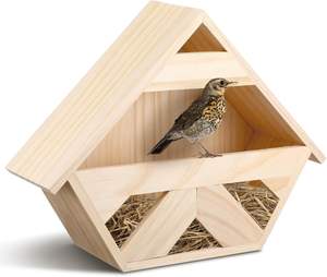 Milieuvriendelijk Cederhout Voor Duifnestkast Veelzijdig Rechthoekig Vogel Slaapplatform Voor Duivenhuisje Tuin Dierenbed - Product Image 1