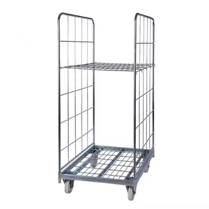 Cages de stockage en acier de haute qualité de 500 kg sur roues, galvanisées, chariot à roulettes à 4 roues par <span class=keywords><strong>Zenda</strong></span> RCA-01 - Product Image 1