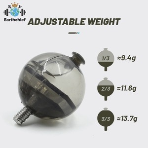 Nouveau Flotteur d'Alimentation en Plastique 11G-12G pour la Pêche à la Carpe, Boule Flottante à Injection d'Eau pour <span class=keywords><strong>Cage</strong></span> à Appâts - Product Image 3