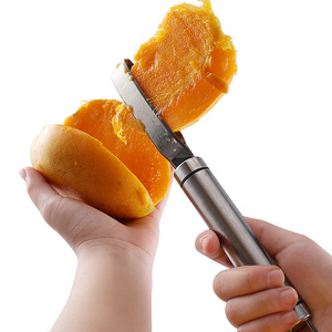 Nouveauté 304 outil de cueillette de fruits en acier inoxydable multifonctionnel ananas mangue couteau semoir à fruits - Product Image 4