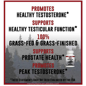 Capsules de foie de bœuf nourri à l'herbe, marque privée OEM/ODM, supplément pour adultes, soutien des cellules rouges et blanches du <span class=keywords><strong>sang</strong></span>, cœur et articulations, 60 gélules - Product Image 2