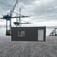 Casa Contenedor Prefabricada de Montaje Rápido, Resistente a la Oxidación, Edificio Modular Portátil para Oficina en Obra o Alojamiento