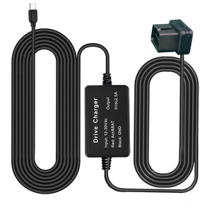 สายเคเบิลแปลงไฟ OBD สำหรับกล้องติดรถยนต์, สายแปลงไฟสำหรับกล้องติดรถยนต์, สายแปลงไฟ 12V/24V เป็น 5V สำหรับกล้องวงจรปิดขณะจอดรถ ขายตรง L168 - Product Image 5