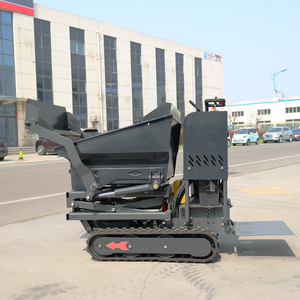 Mini-dumper sur chenilles électrique <span class=keywords><strong>compact</strong></span> ANTS à chargement automatique, capacité 500 kg - Product Image 1