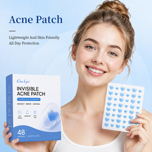 Parche de Hidrocoloide Azul Personalizado para el Acné, Absorbe el Exceso de Sebo y Pus, Aísla la Suciedad para Proteger la Piel con Imperfecciones Durante Todo el Día - Product Image 1