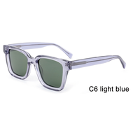 Lunettes de soleil de créateur de luxe pour hommes, polarisées, en acétate personnalisé, avec logo 2026, pour femmes, fabricant