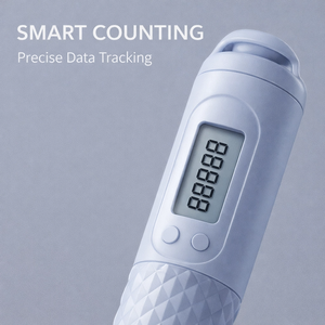 <span class=keywords><strong>Corde</strong></span> à <span class=keywords><strong>sauter</strong></span> intelligente améliorée - Compteur de <span class=keywords><strong>fitness</strong></span> précis en PVC lesté pour la perte de poids - Product Image 3