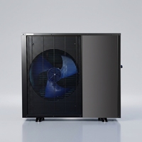 Pompe à chaleur monobloc eau-eau R290 8kW Full DC Inverter EVI -30°C avec contrôle WiFi par application, chauffage et refroidissement, haute efficacité électrique