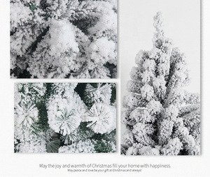 Alberi <span class=keywords><strong>di</strong></span> <span class=keywords><strong>Natale</strong></span> Artificiali Grandi in PVC Bianco V-3310 Decorazioni Natalizie <span class=keywords><strong>per</strong></span> la Stagione Festiva - Product Image 4