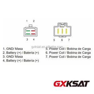 Gxksat วงจรเรียงกระแสควบคุมแรงดันไฟฟ้าของรถจักรยานยนต์แทนที่31600-MEE-8เข้ากันได้กับ CRF250R CRF450R - Product Image 4