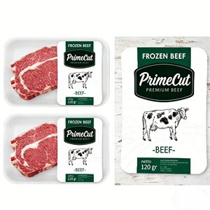 Etiquetas Adhesivas Impermeables de Grado Alimenticio Personalizadas para Supermercados, Carne, Res, Mariscos, Productos Frescos - Product Image 5