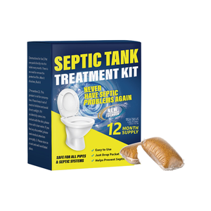 Poudre de traitement écologique pour fosse septique, paquets enzymatiques désodorisants pour la décomposition des déchets des toilettes de camping-car - Product Image 1