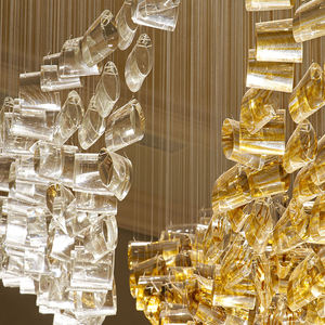 Lámpara <span class=keywords><strong>de</strong></span> Araña LED con Proyección <span class=keywords><strong>de</strong></span> Bolas <span class=keywords><strong>de</strong></span> <span class=keywords><strong>Cristal</strong></span> en Forma <span class=keywords><strong>de</strong></span> Gotas <span class=keywords><strong>de</strong></span> Lluvia para <span class=keywords><strong>Centro</strong></span> <span class=keywords><strong>Comercial</strong></span> <span class=keywords><strong>de</strong></span> Decoración Artística - Product Image 3