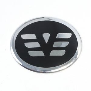 Venta al por mayor barato Mini redondo automóvil coche cuerpo insignia personalizado colorido marca DIY pegatinas impermeables personalizado coche insignia emblema - Product Image 4
