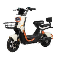 Motocicleta Eléctrica Xiaobawang High-S con Batería de Litio/Plomo-ácido de 20V, Motor de 500W en la Rueda Delantera, Largo Alcance, para Uso Urbano