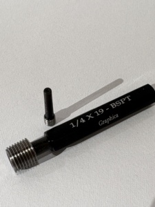 Durable BSP <b>Thread</b> Plug <b>Gauge</b> for Industrial Use Heavy Duty Design Ensures Accurate Measurement for Professional Engineers - Product Image 4