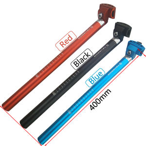 Ztto — tige de siège de <span class=keywords><strong>vtt</strong></span> compte-gouttes, routage interne/externe, hauteur réglable, pour vélo de voyage, 400MM, 100MM - Product Image 3