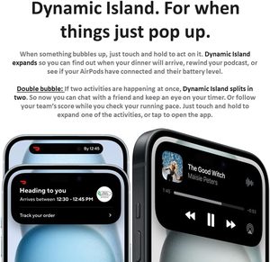 <span class=keywords><strong>iPhone</strong></span> 15 débloqué (reconditionné) avec iOS 17, <span class=keywords><strong>8</strong></span> Go de RAM, écran 6,1 pouces, 5G/Wi-Fi - Product Image 4
