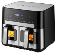 Friteuse à air double panier professionnelle avec Wi-Fi et contrôle par application, capacité 11L, économe en énergie, directement de l'usine