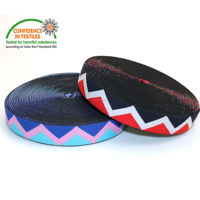 Bande élastique de haute qualité Polyester couture bande élastique Nylon Jacquard sangle sous-vêtements bande élastique personnalisée