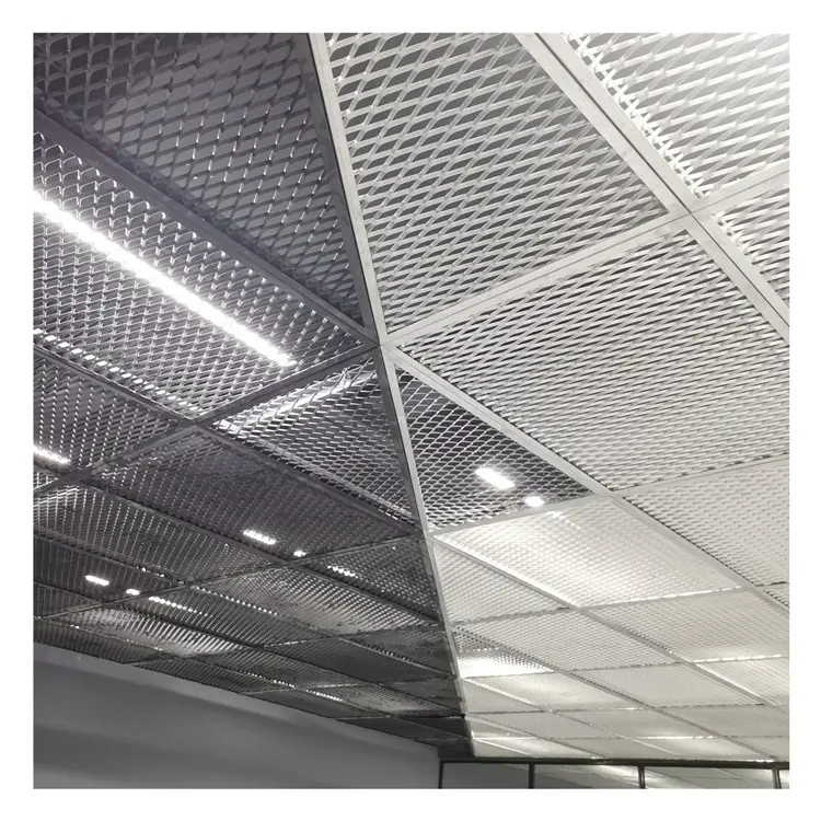 Best Quality Aluminum Screen Suspended Ceiling Expanded Metal Mesh Panel
