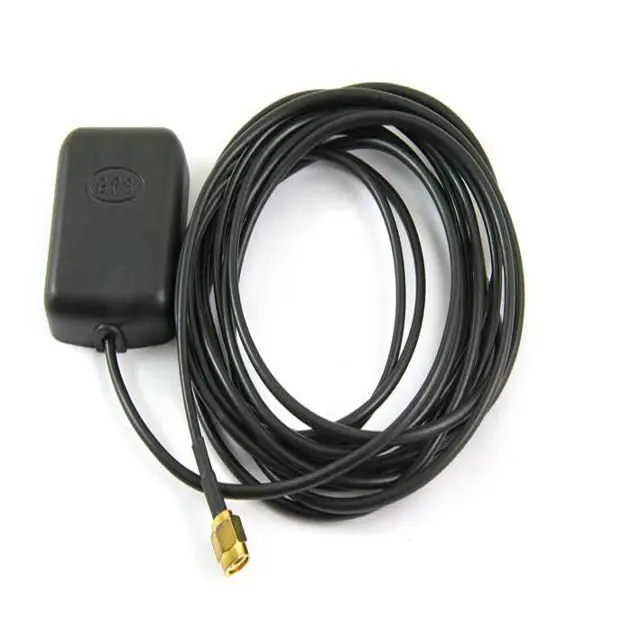 Acceptable customized OEM External Car 1575.42MHz GPS tracker Antenna With 3 Meters cable SMA-Male connector