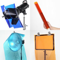 80*100cm cahaya lembut fotografi Video lampu panggung kertas warna Filter Film alat peraga menembak latar belakang untuk perekaman Video & foto