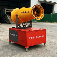 Cañón de Humo Versátil con Motor Diésel para Control de Plagas Agrícolas y Desinfección, Máquina de Nebulización para Control de Plagas