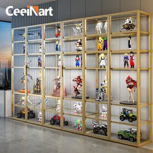 Gabinete <span class=keywords><strong>de</strong></span> exhibición <span class=keywords><strong>de</strong></span> juguetes, gabinete <span class=keywords><strong>de</strong></span> vidrio <span class=keywords><strong>de</strong></span> almacenamiento adecuado <span class=keywords><strong>para</strong></span> dormitorio, comedor, <span class=keywords><strong>cocina</strong></span>, sala <span class=keywords><strong>de</strong></span> exposición, tienda <span class=keywords><strong>de</strong></span> almacenamiento, figurita coleccionable - Product Image 2