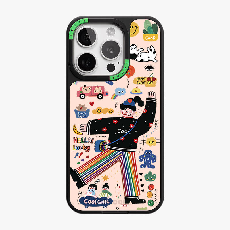 Pink with magnetic attraction-hz1204