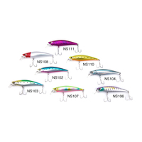 Leurre de pêche Minnow en plastique dur, coulant, pour eau salée, 90mm/21g